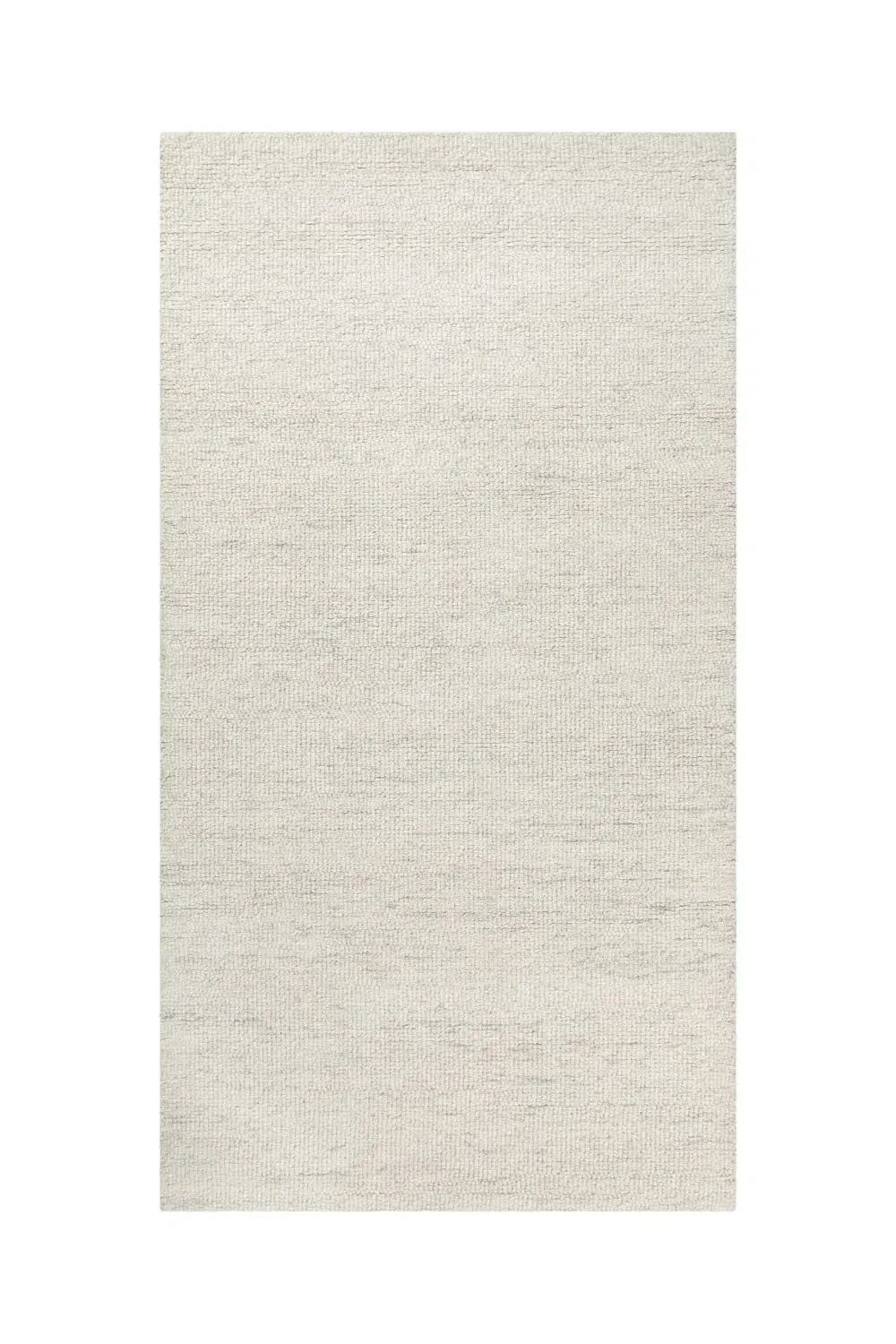 Tapis pure laine tufté main beige chiné 70x140