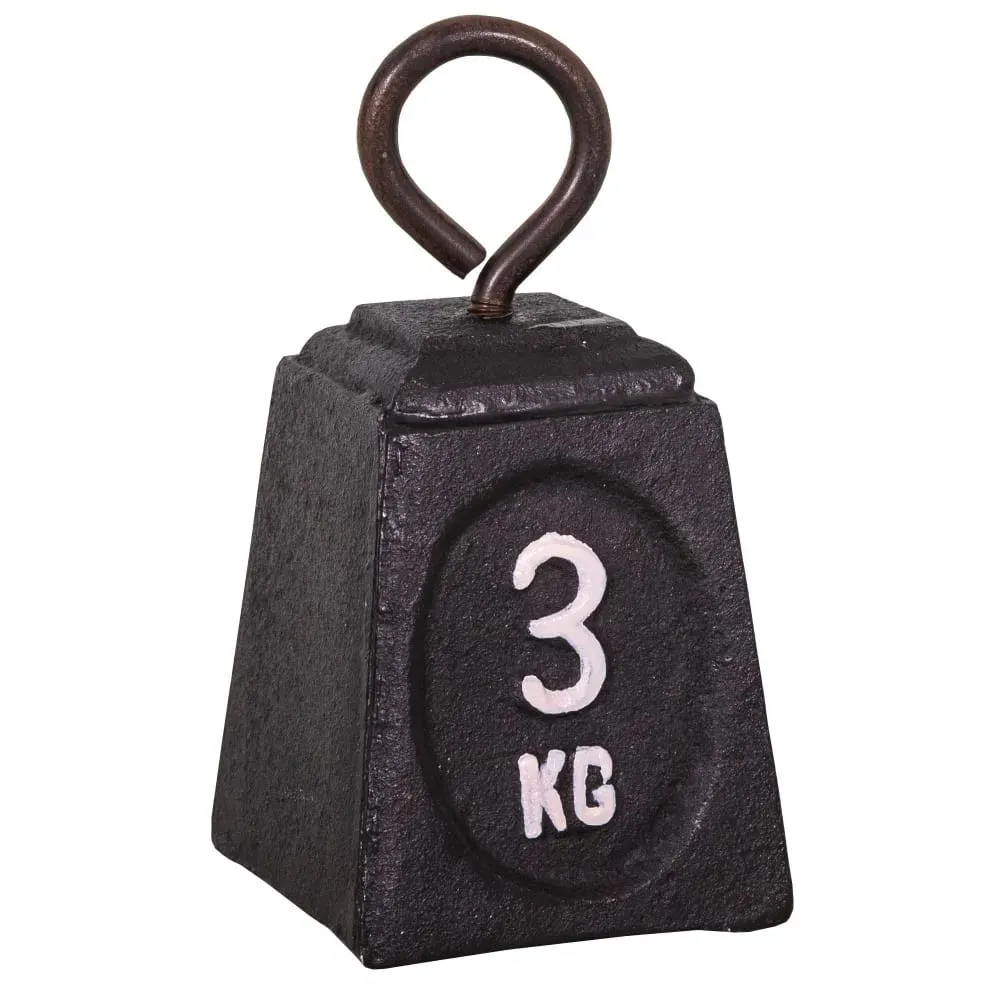 Cale-porte en fonte poids 3kg 8x8x15cm