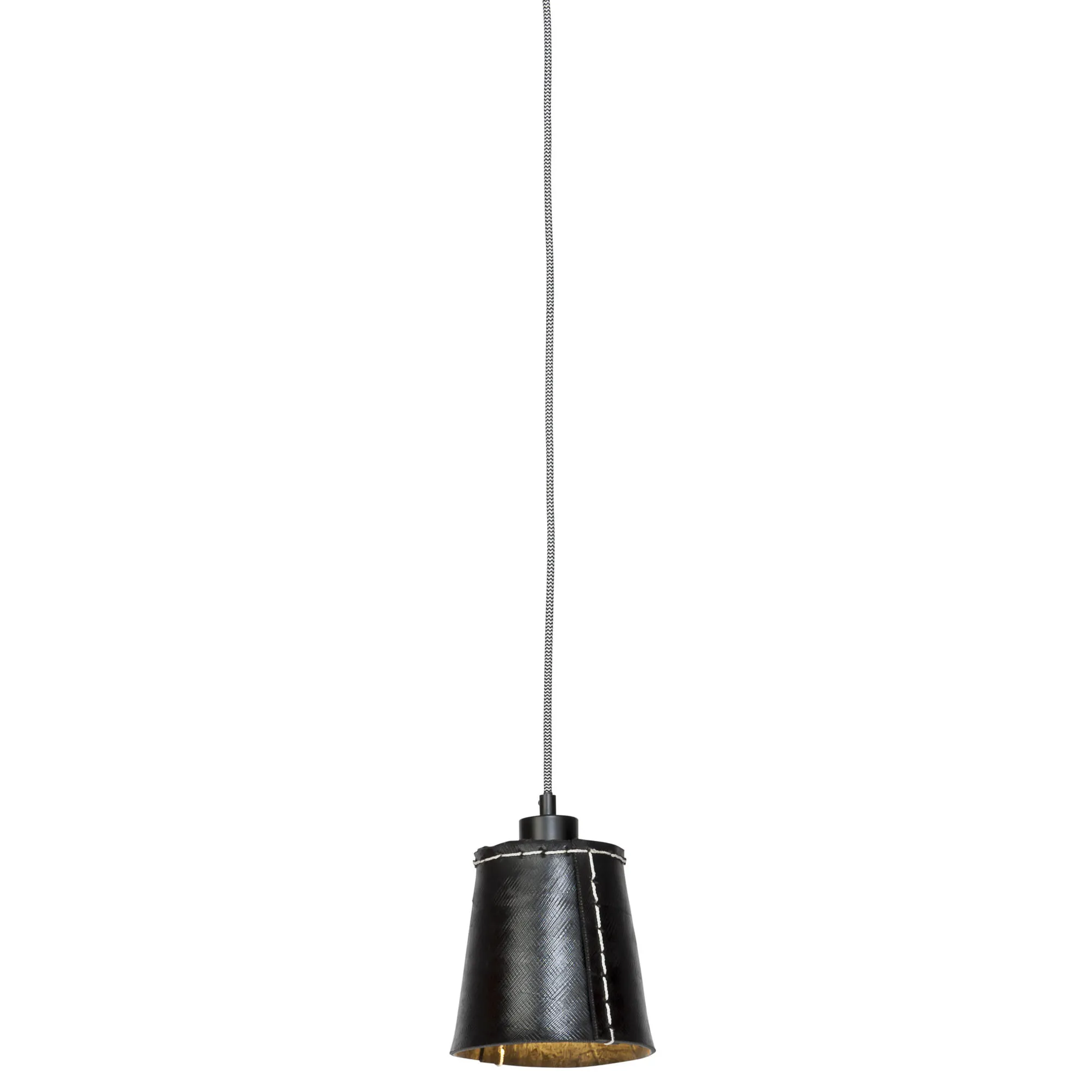 Suspension synthétique noir 15x15x16cm