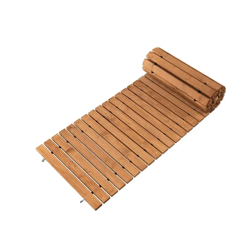 Allée de jardin jardin en bois 245x43cm