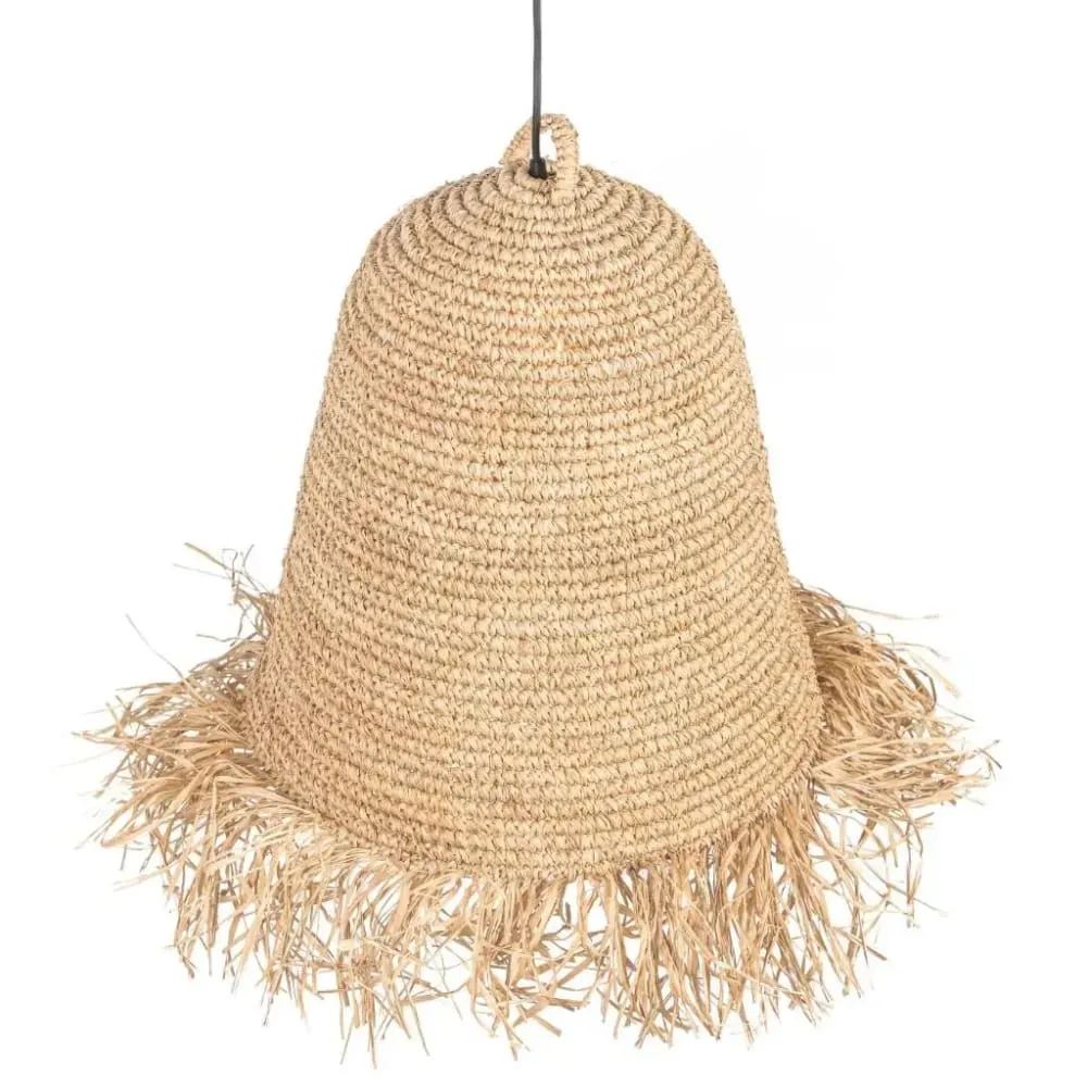 Suspension en raphia
