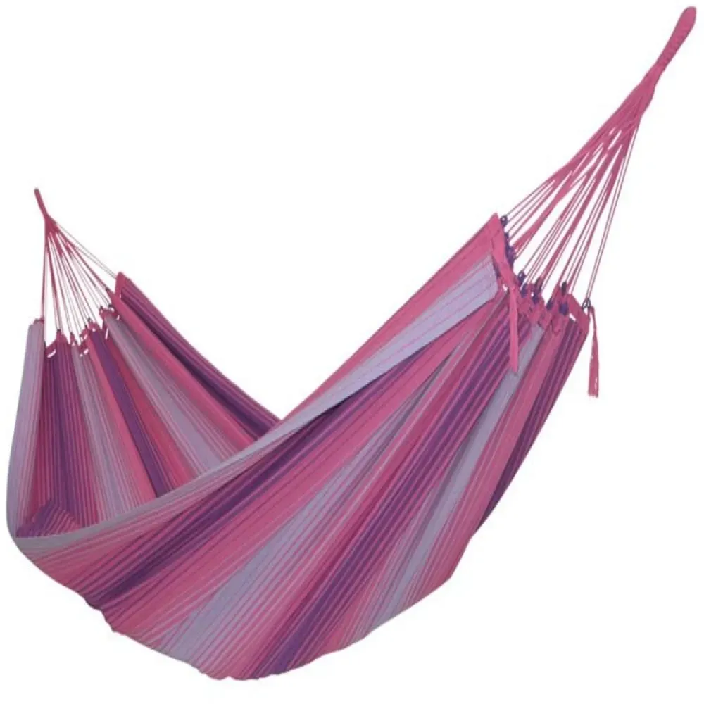 Hamac XL en coton rose