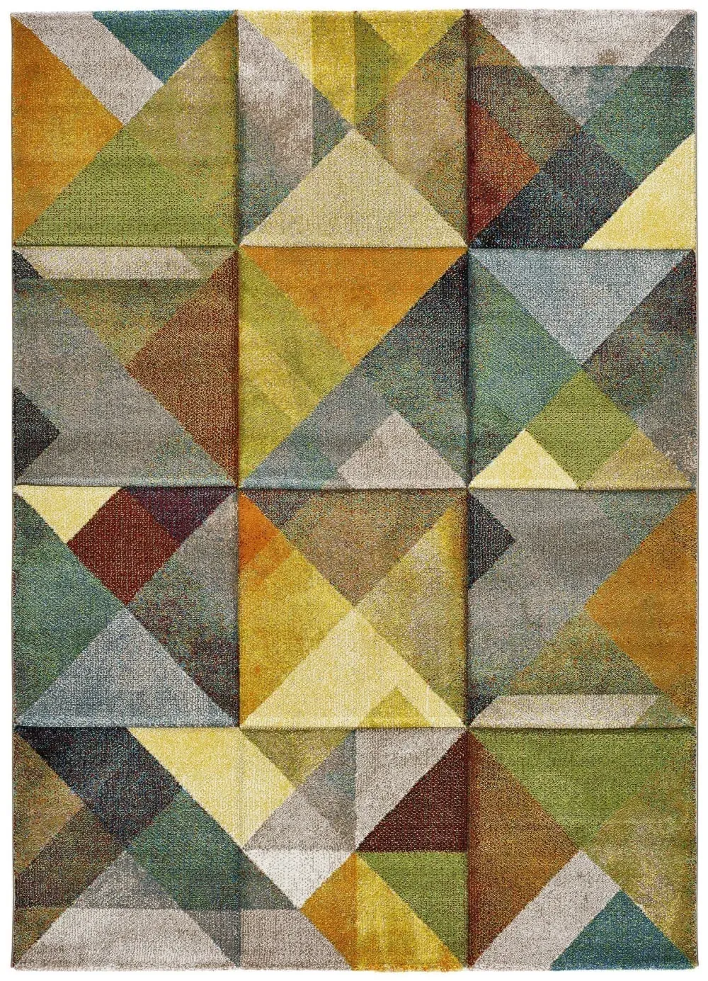 Tapis descente de lit multicolore 60x120 cm