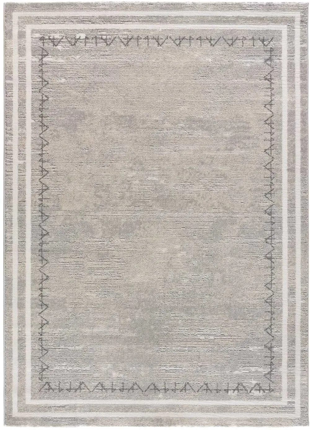 Tapis abstrait gris/beige 200x300 cm