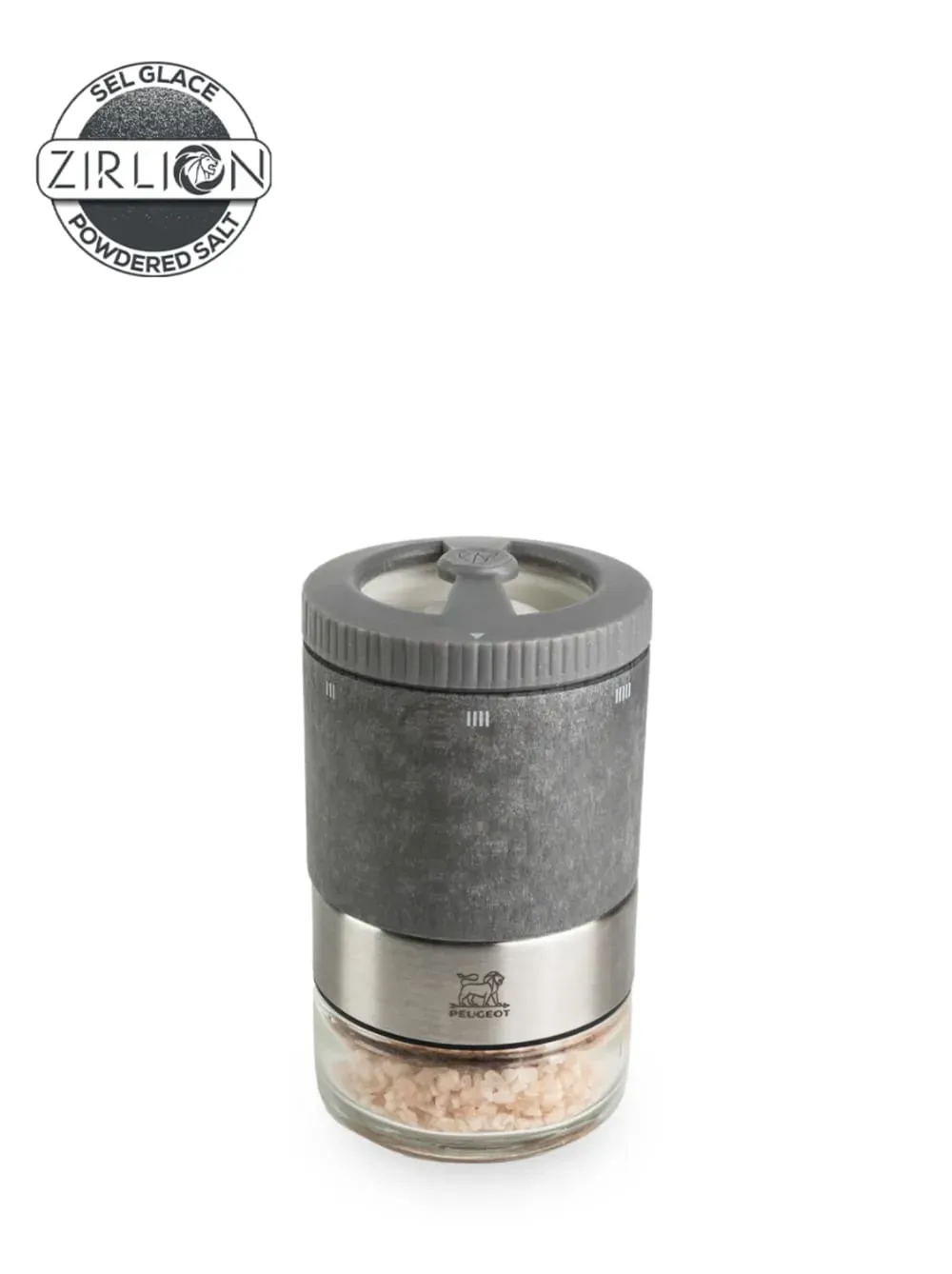 Moulin à sel manuel en bois avec réservoir interchangeable, u'select,