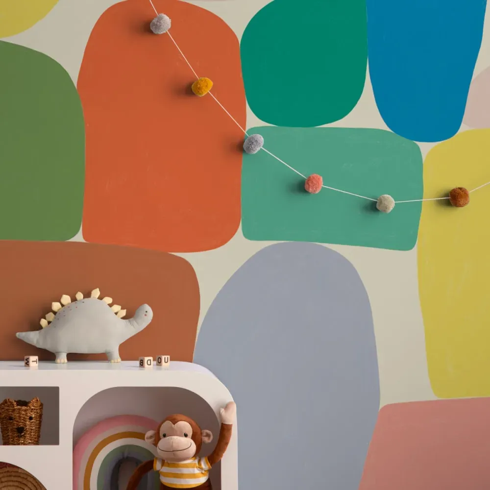 Papier peint panoramique équilibre couleurs 375x250cm