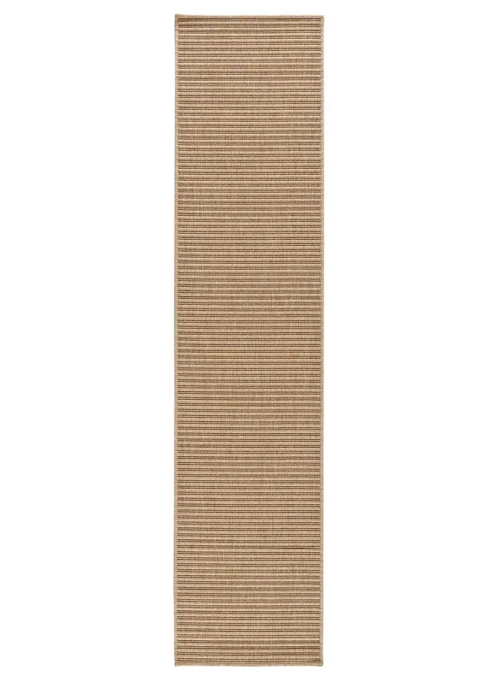 Tapis de couloir extérieur beige 48x200 cm