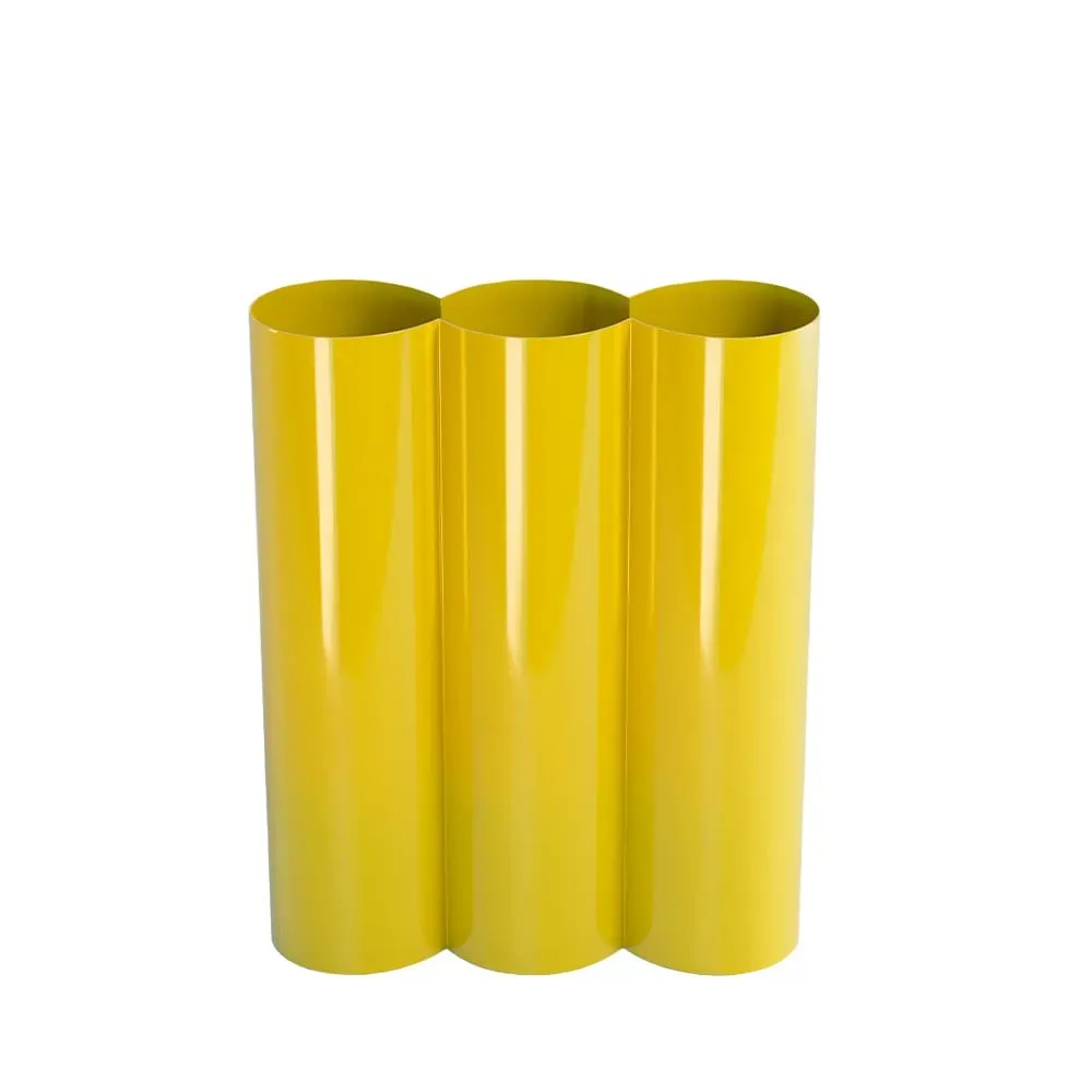 Vase en métal - Jaune