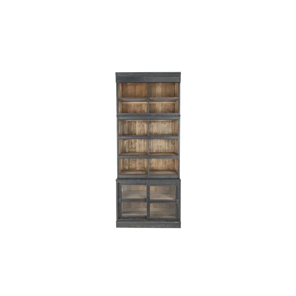 Bibliothèque en pin massif