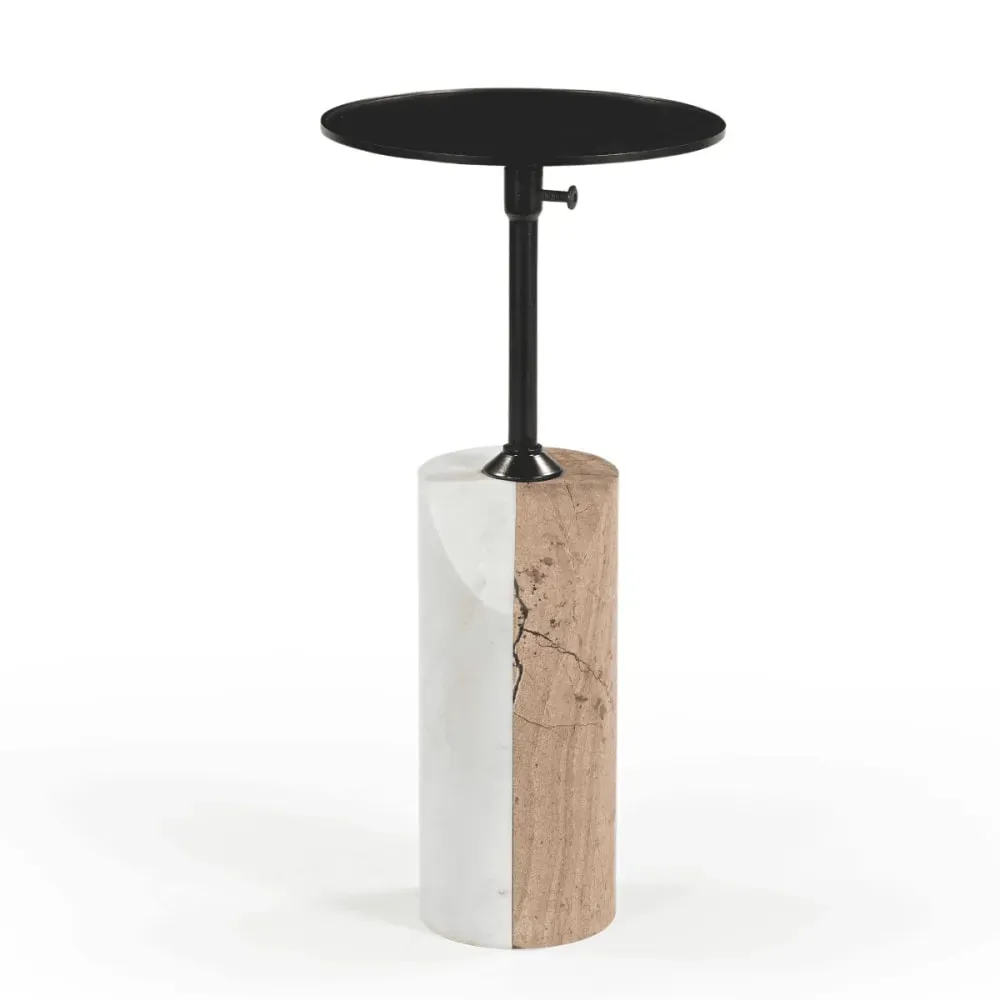 Selette avec piètement en marbre