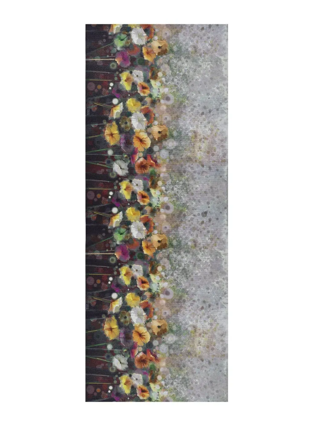 Tapis de cuisine lavable fleurs multicolore 52x200 cm
