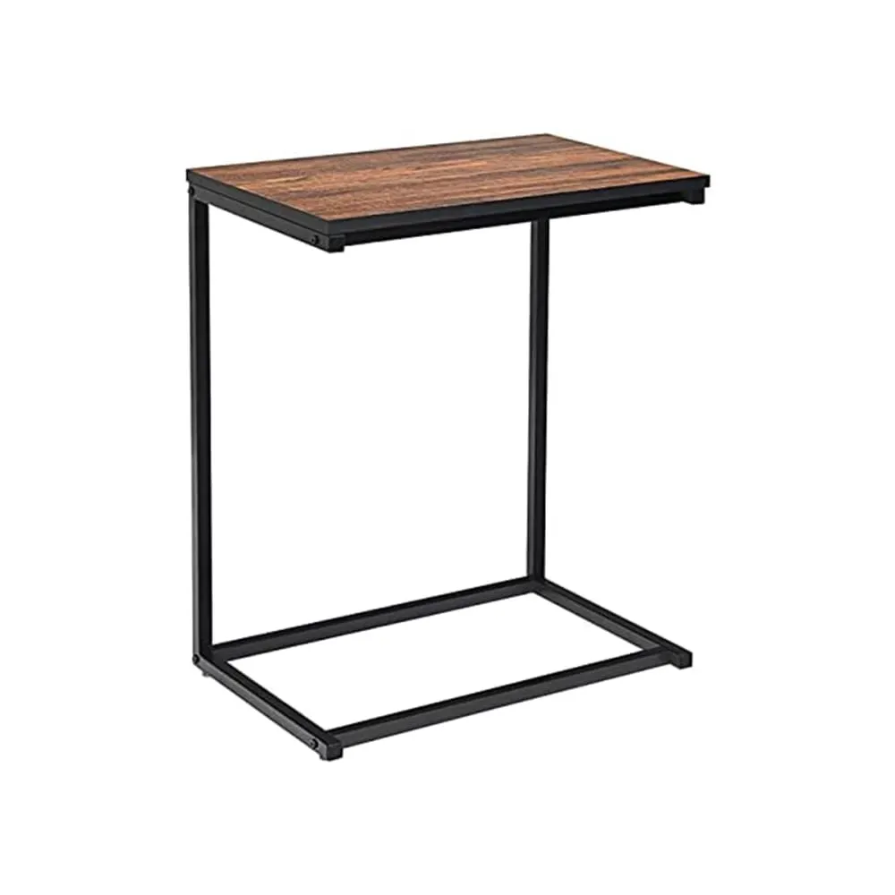 Table d'appoint brun 55 x 35 x 65 cm