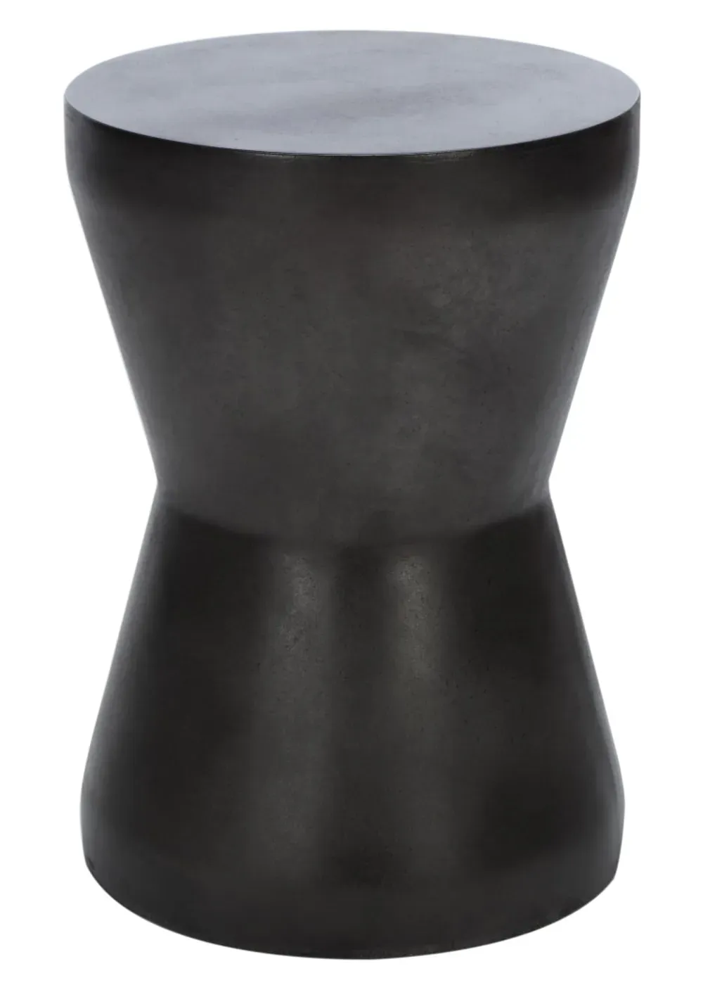 Table d'appoint pour l’extérieur béton noir