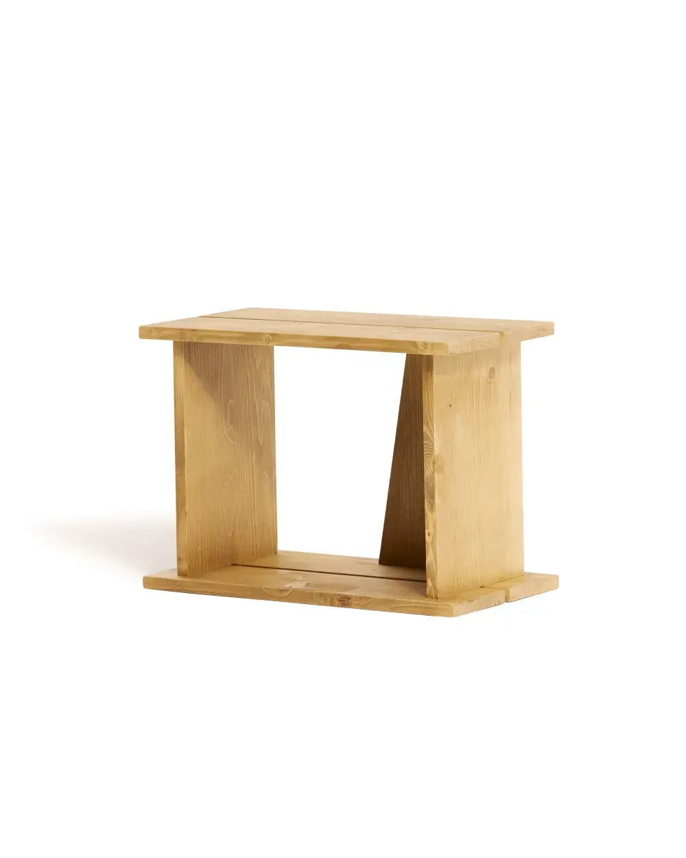 Étagère modulaire design naturel