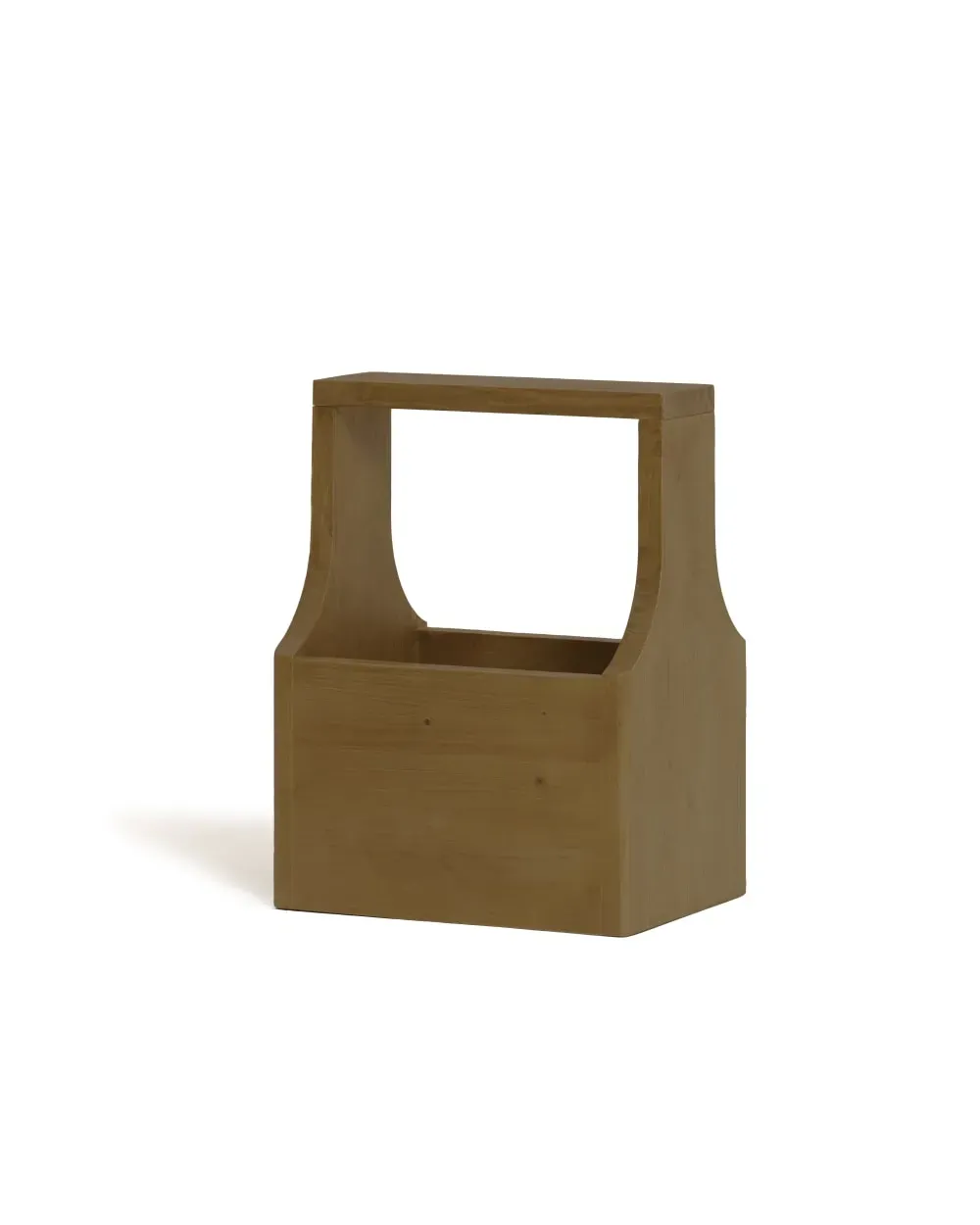 Meuble d’appoint en bois massif couleur brun