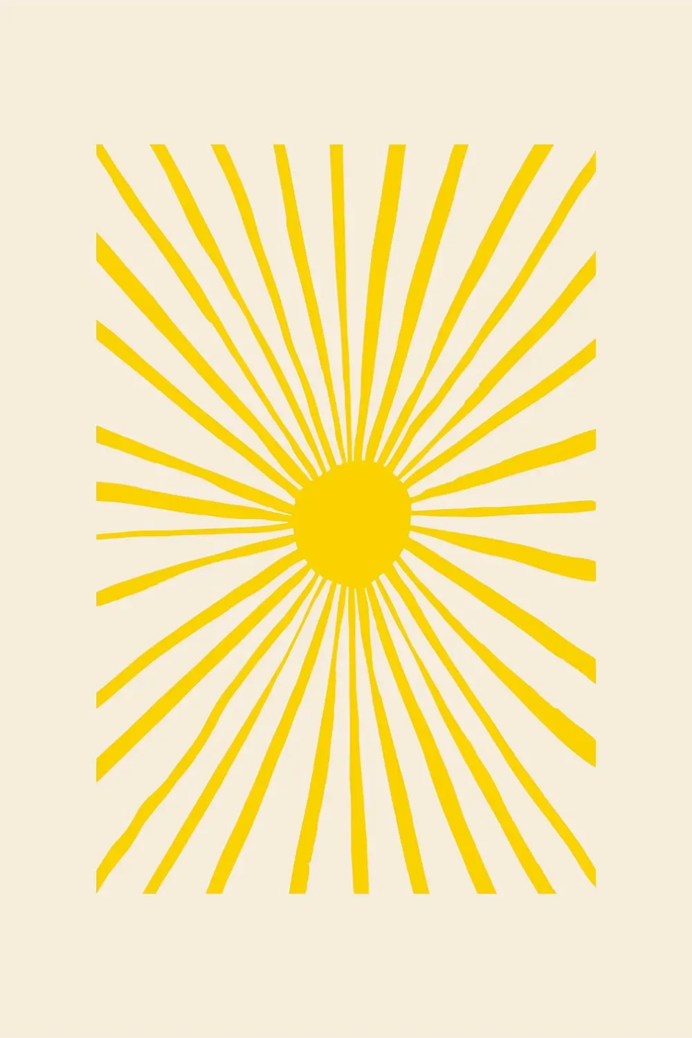 Tableau ensoleillé impression sur aluminium 60x90 cm