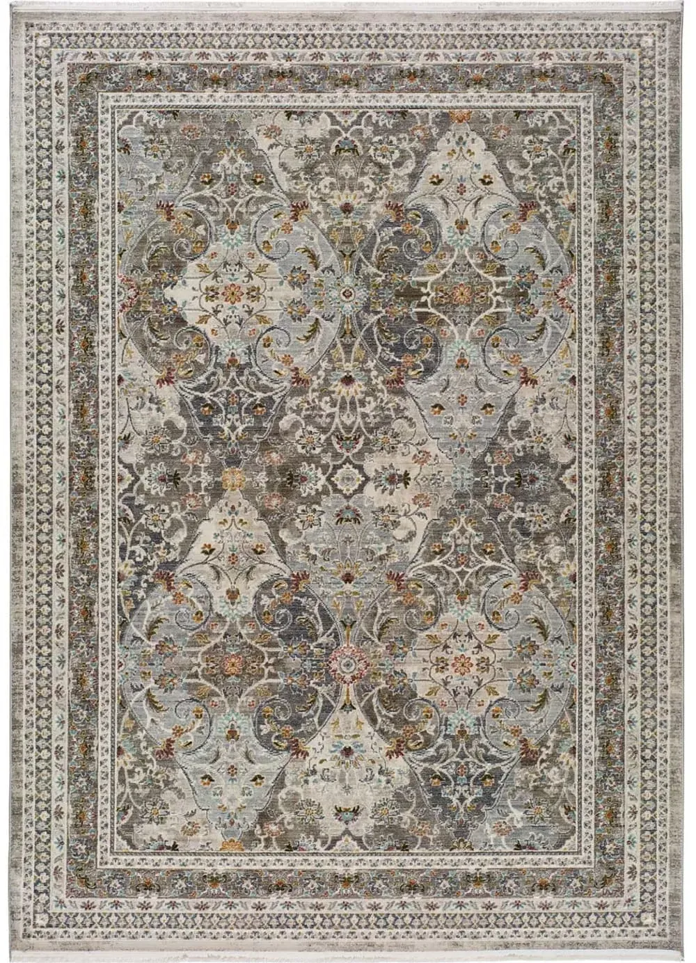 Tapis vintage gris/beige 160x230 cm