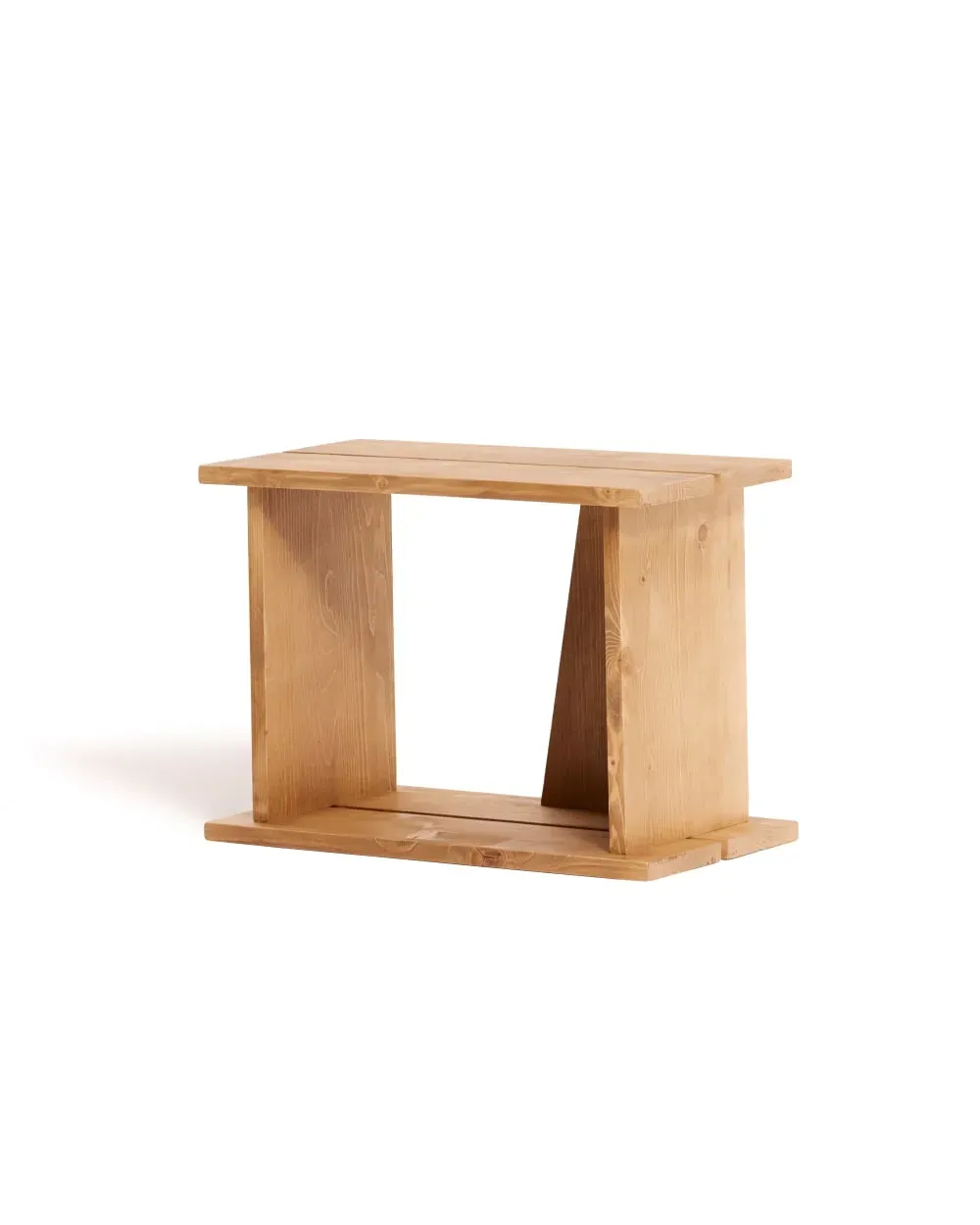 Étagère modulaire design marron clair