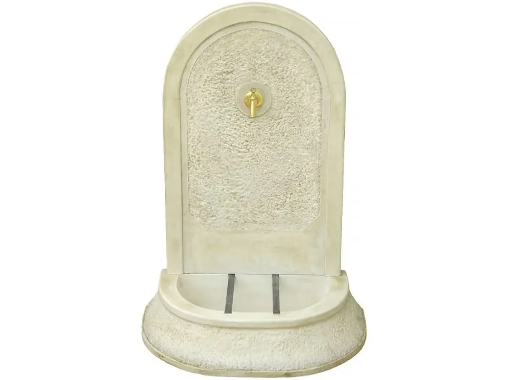 Fontaine jardin pierre reconstituée  70 x 46 x 100 cm