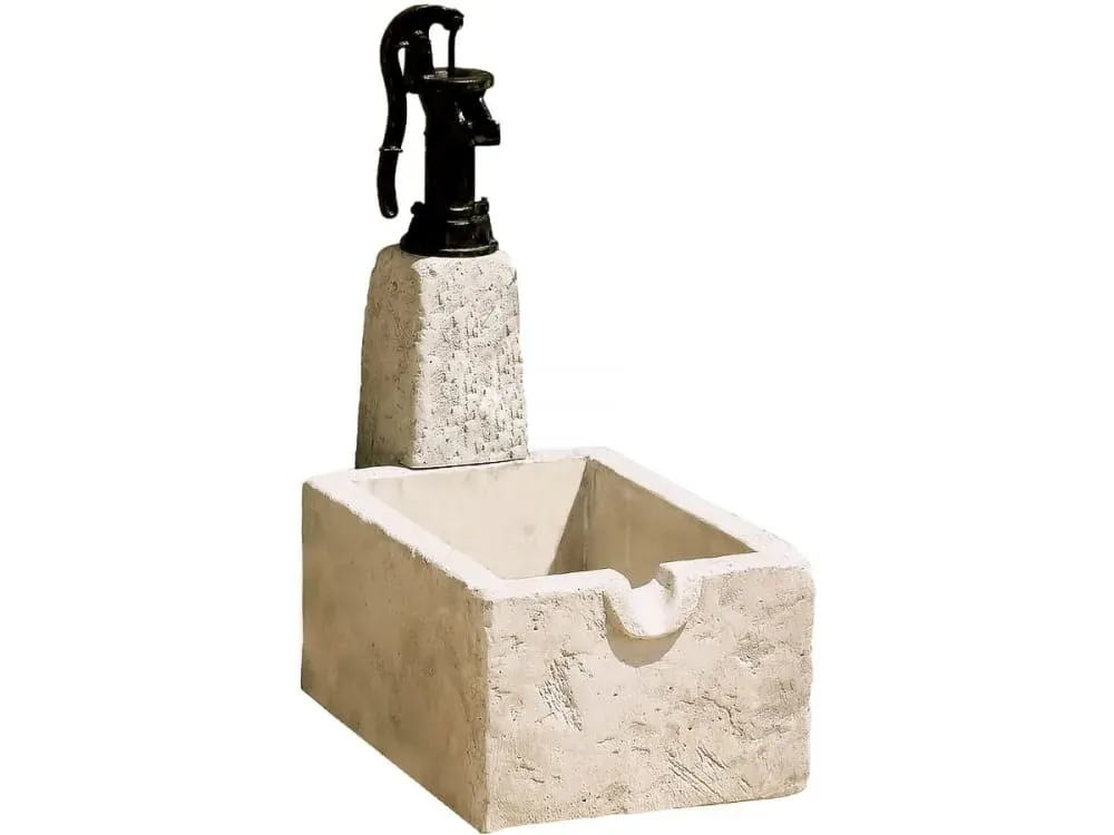 Fontaine jardin pierre reconstituée  43 x 73 x 95 cm