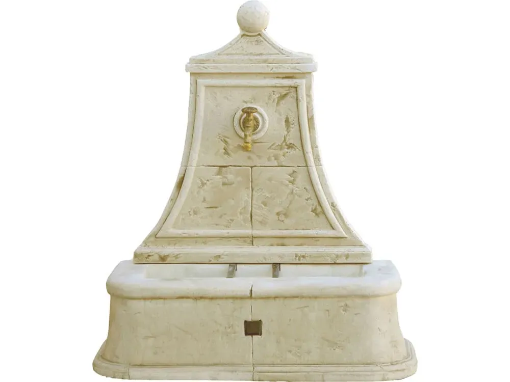 Fontaine jardin pierre reconstituée  100 x 53 x 115 cm