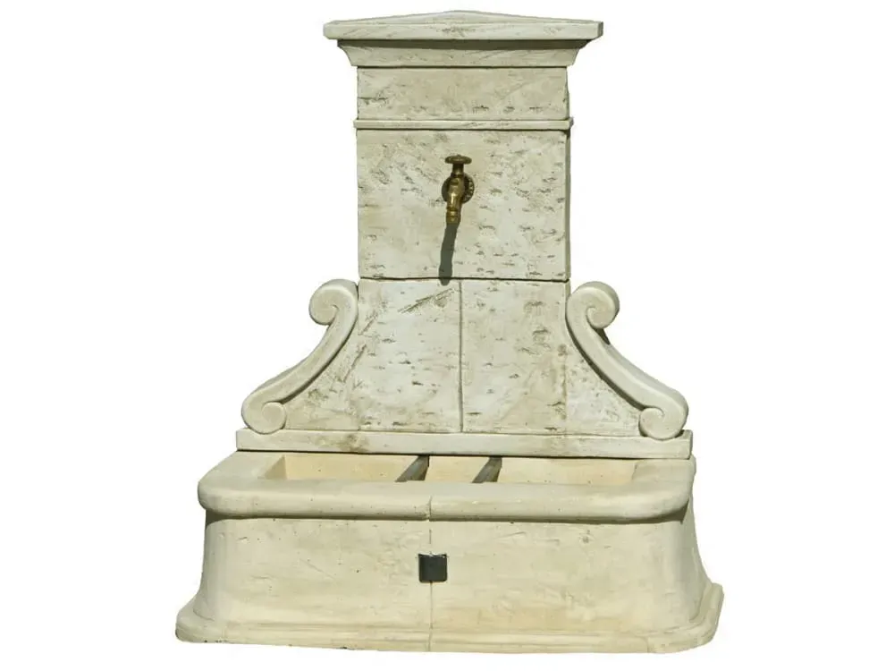 Fontaine jardin pierre reconstituée  100 x 53 x 114 cm