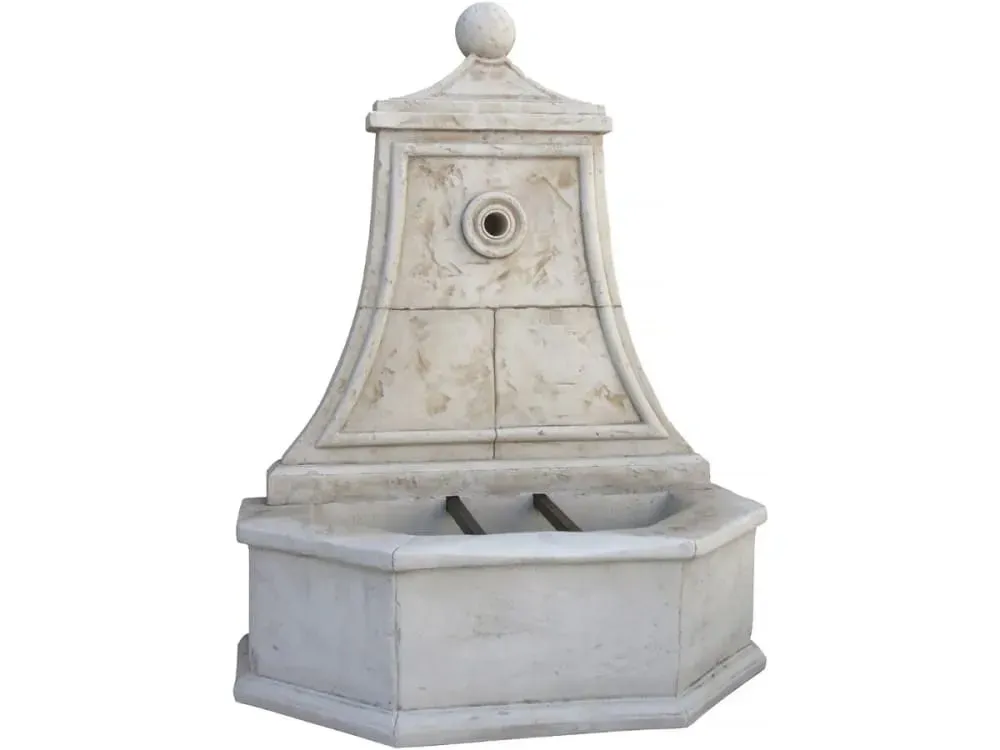 Fontaine jardin pierre reconstituée  86 x 51 x 111 cm