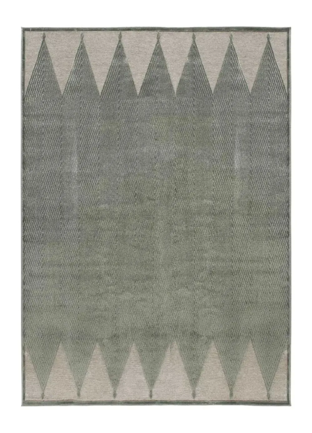 Tapis ethnique gris 160x230 cm