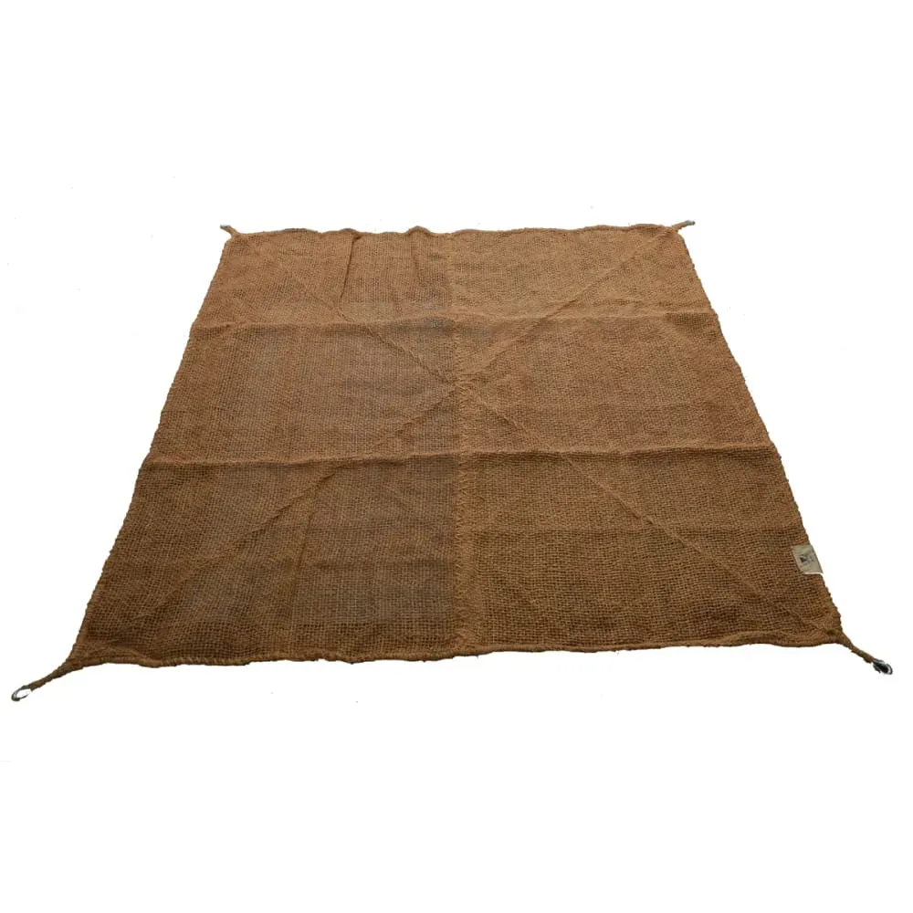 Voile d'ombrage en coco à  suspendre 3x3