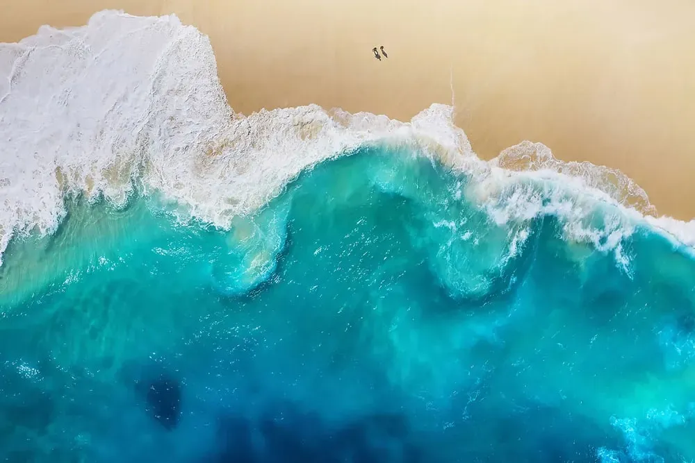 Tableau kelingking Bali imprimé sur toile 90x60 cm