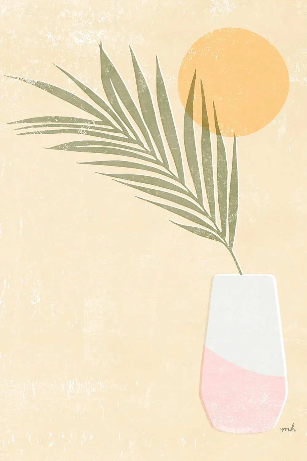 Tableau cuisine un été jaune citron imprimé sur toile 60x90 cm