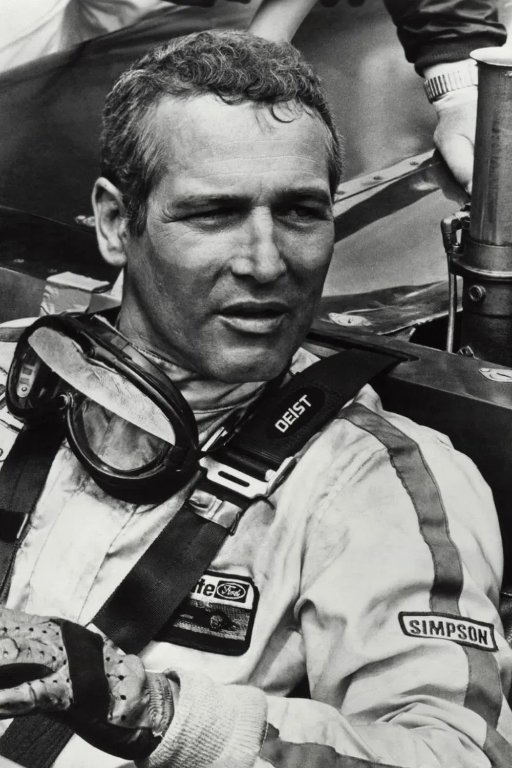 Photo célébrité Paul Newman Indianapolis imprimé sur toile 40x60 cm