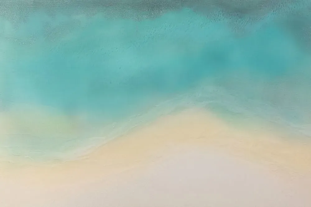 Tableau bord de mer imprimé sur toile 90x60 cm