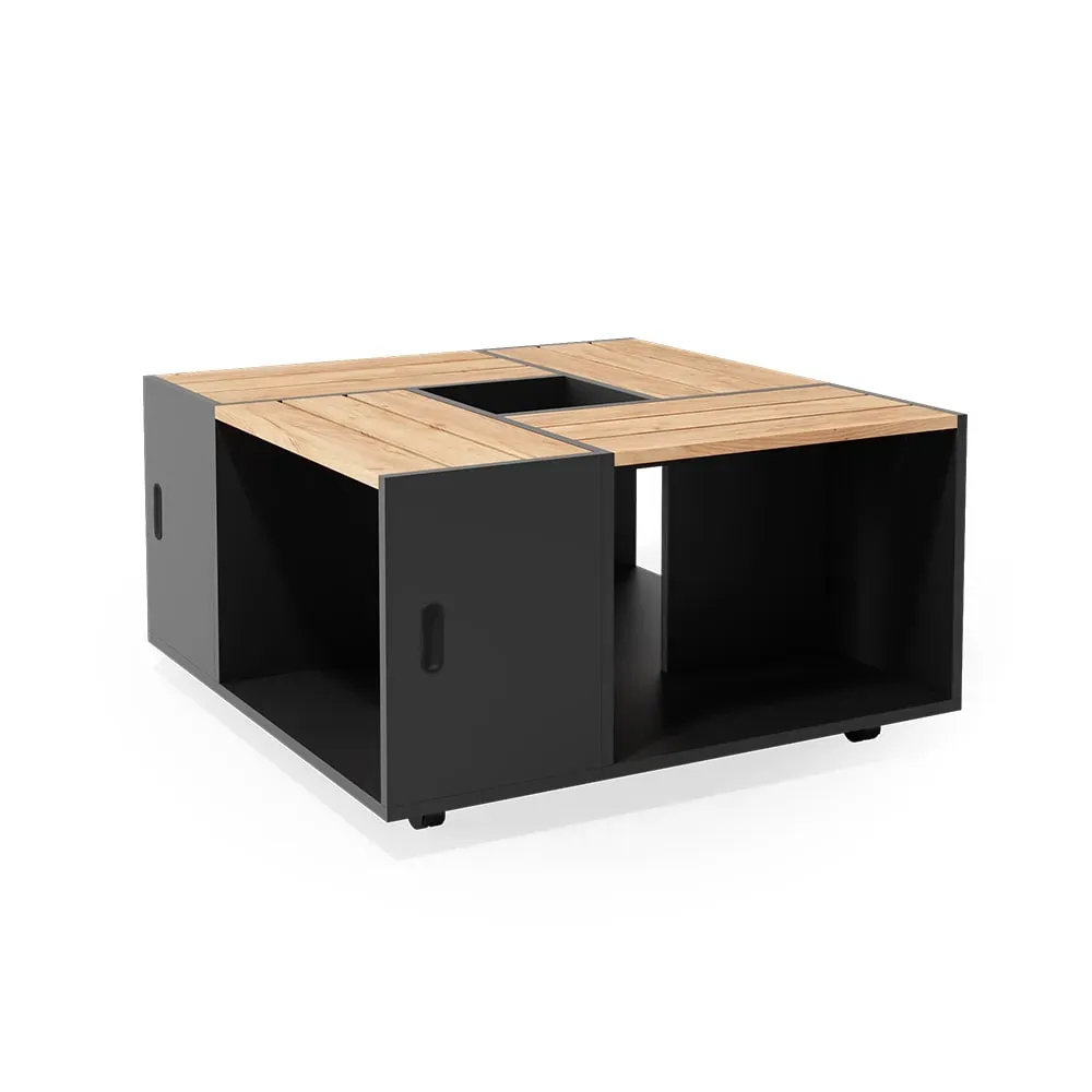 Table basse, Anthracite 80 x 80cm