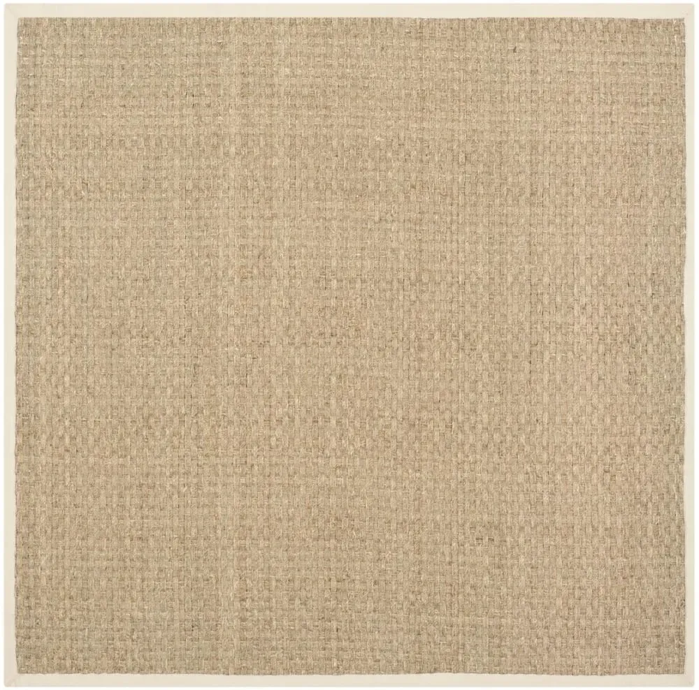 Tapis Herbe de mer Neutre 152 X 152 cm