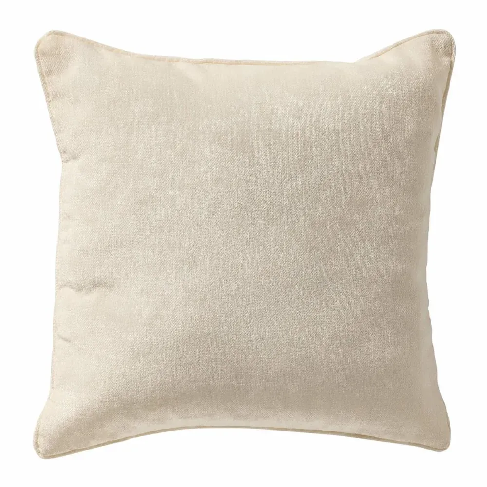coussin blanche 45x45 cm