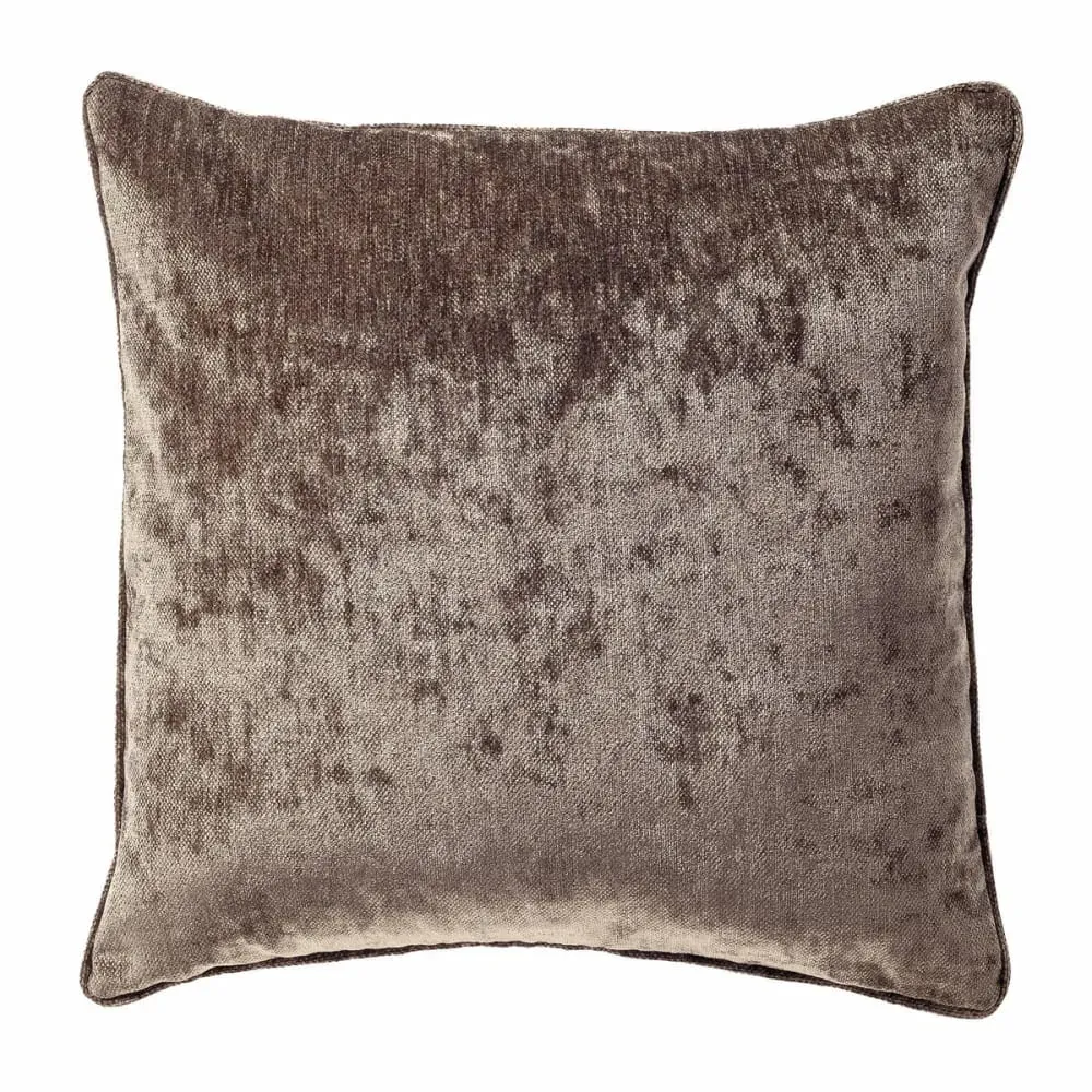 coussin marron 45x45 cm
