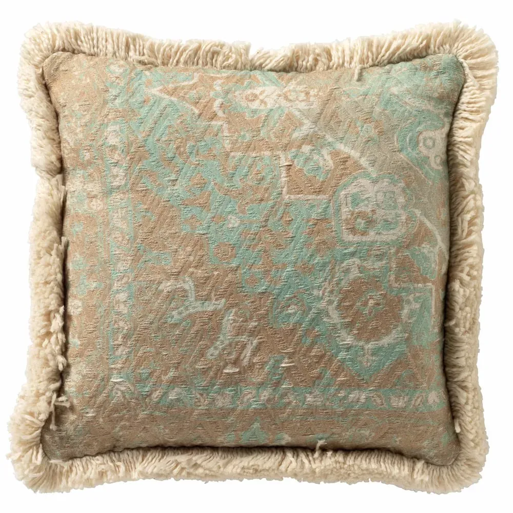 coussin bleu 45x45 cm