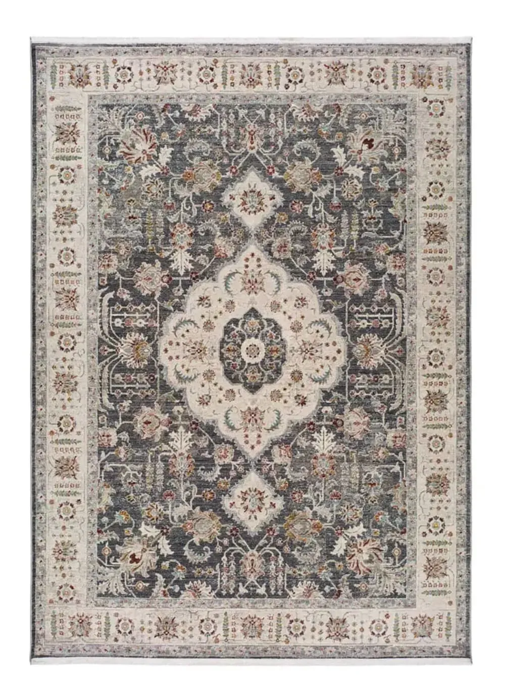 Tapis vintage gris 120x170 cm