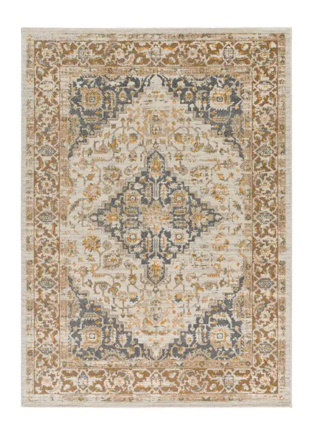 Tapis vintage beige/gris 160x230 cm