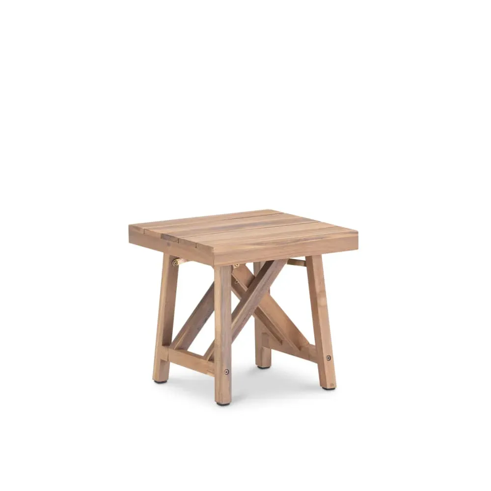 Table d'appoint en bois 41x41cm