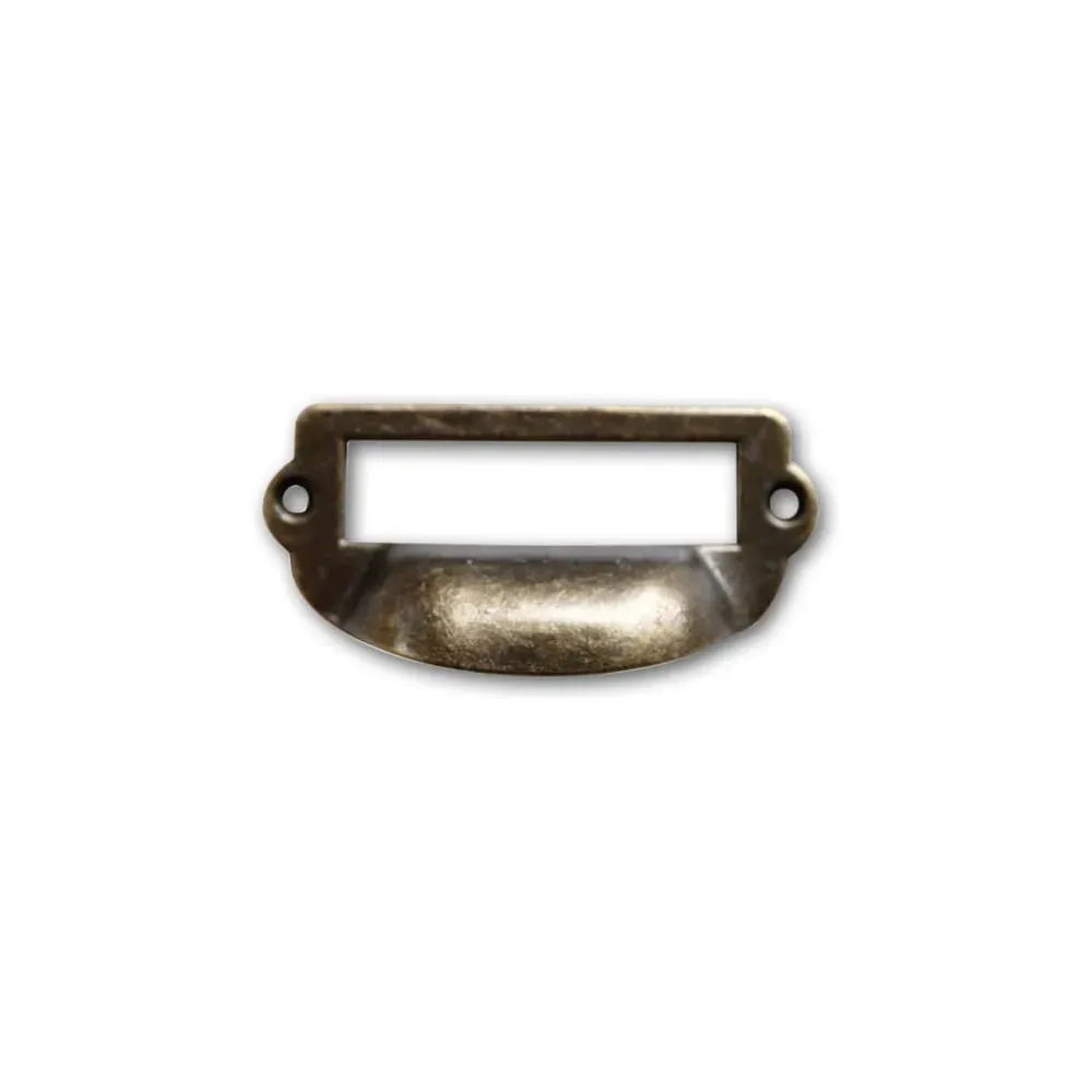 12 poignées fonte patinée 06 marron