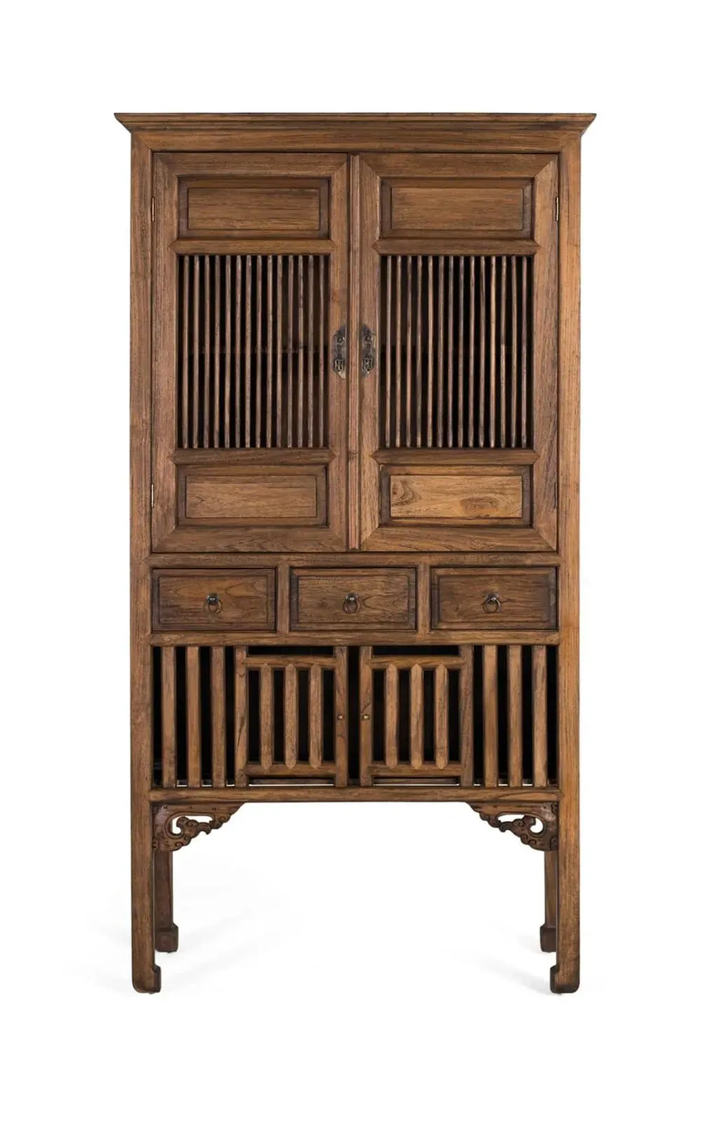Armoire en bois de teck massif hauteur 176 cm