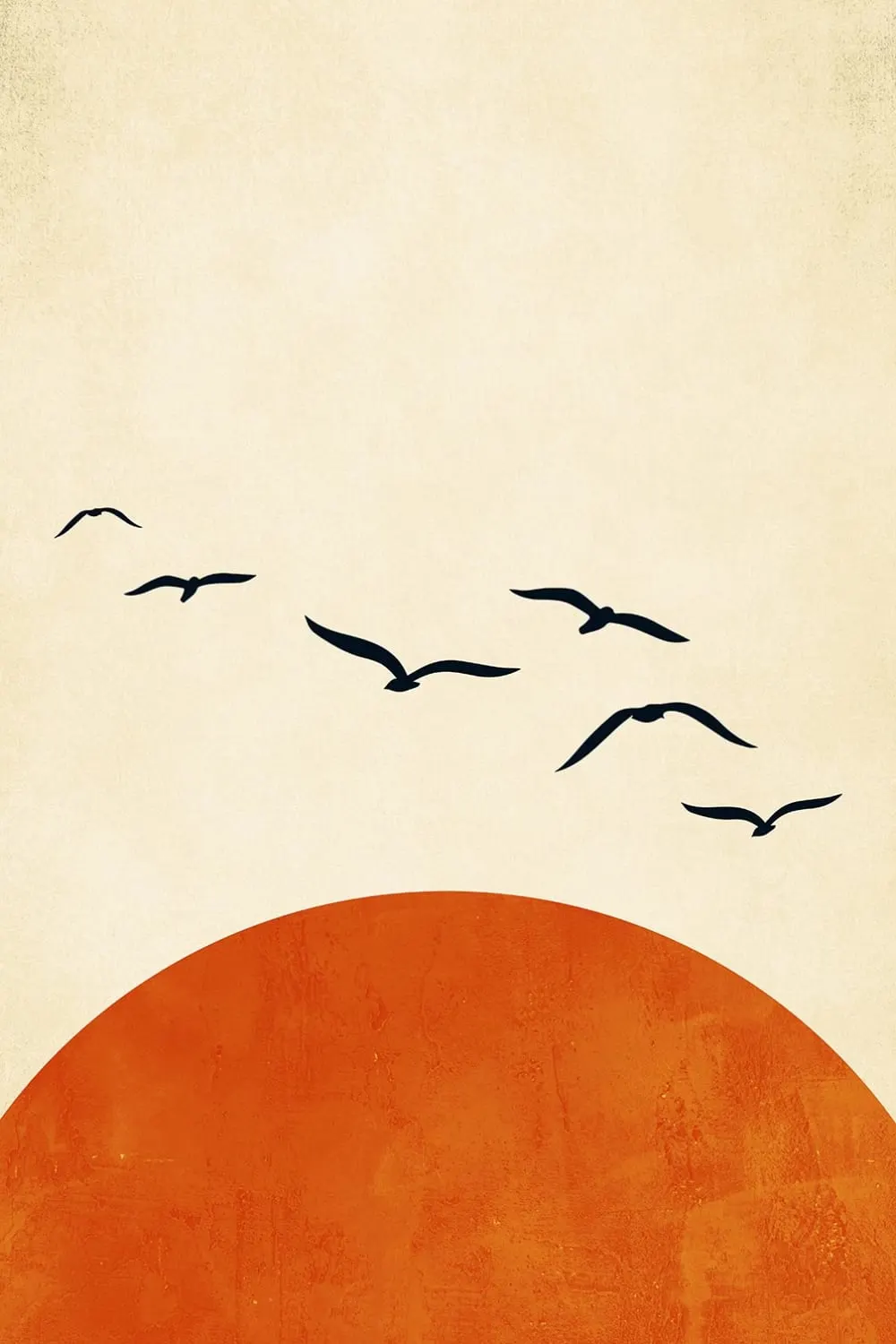 Tableau astronomie sunset dreams  imprimé sur toile 60x90 cm