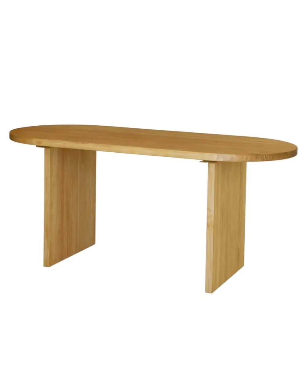 Table à manger ovale en bois 180 cm