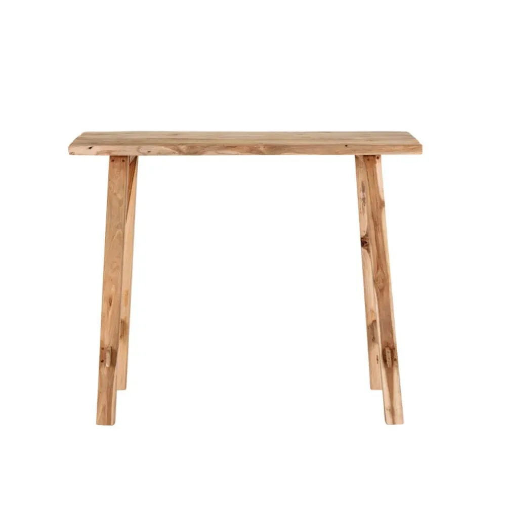 Console en teck recyclé 90 cm