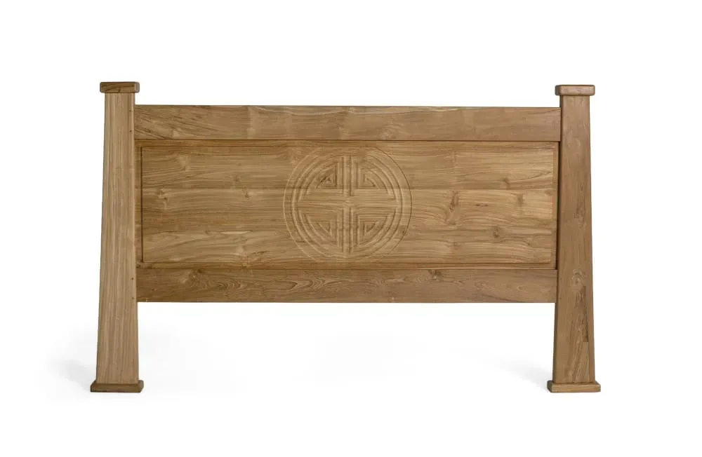 Tête de lit en teck massif 180 cm