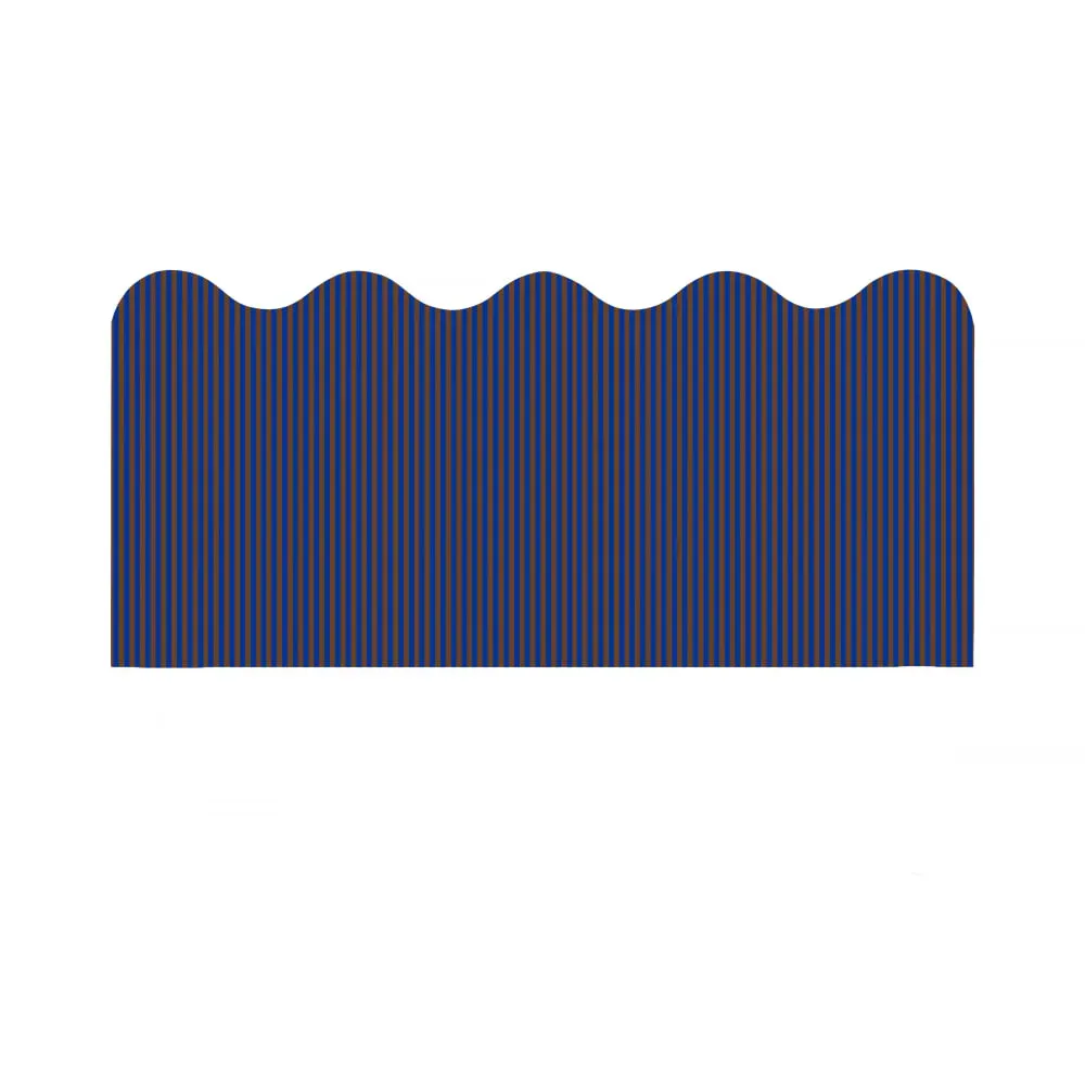 Tête de lit rembourrée forme ondulée 160x73,5cm