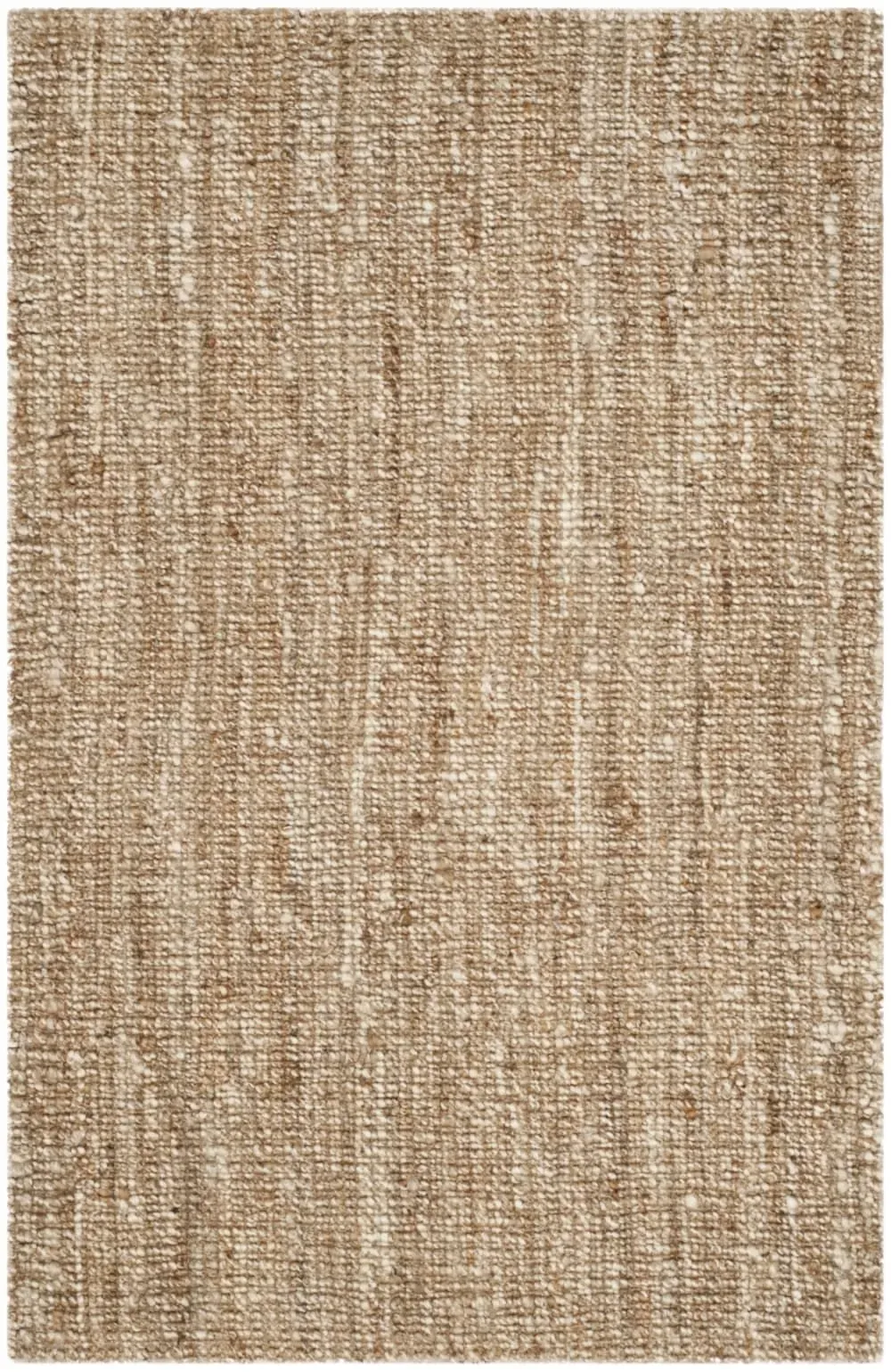 Tapis jute naturel/ivoire 61 x 91 cm
