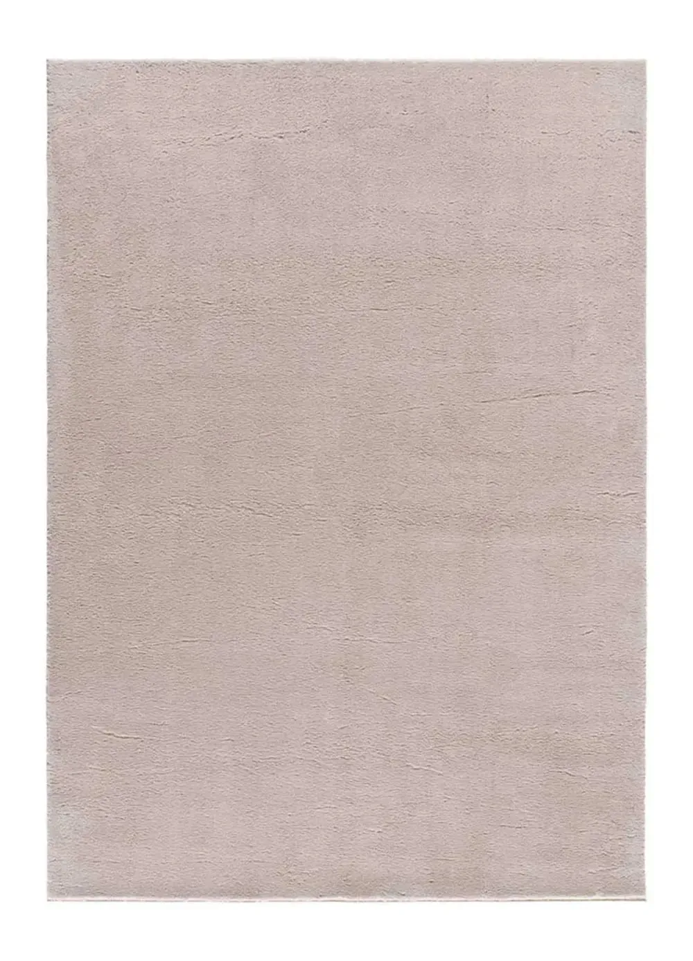 Tapis lavable rose poudré antidérapant 200x290 cm